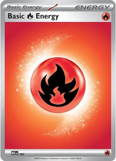 Basic Fire Energy - 002, MEE: Mega Evolution Energies