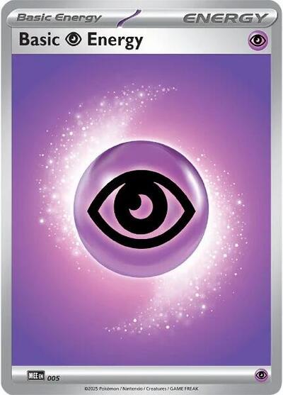 Basic Psychic Energy - 005, MEE: Mega Evolution Energies