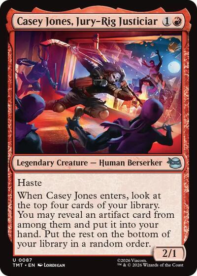 Casey Jones, Jury-Rig Justiciar, Teenage Mutant Ninja Turtles
