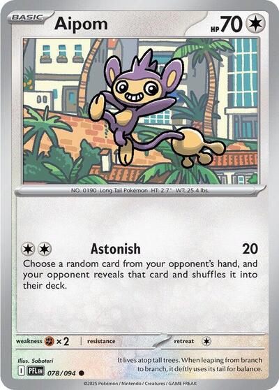 Aipom, ME02: Phantasmal Flames