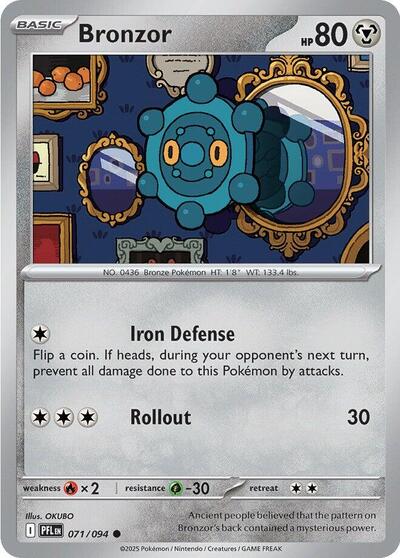 Bronzor, ME02: Phantasmal Flames