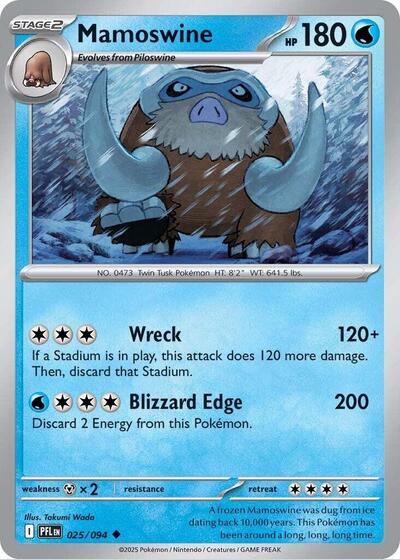 Mamoswine, ME02: Phantasmal Flames