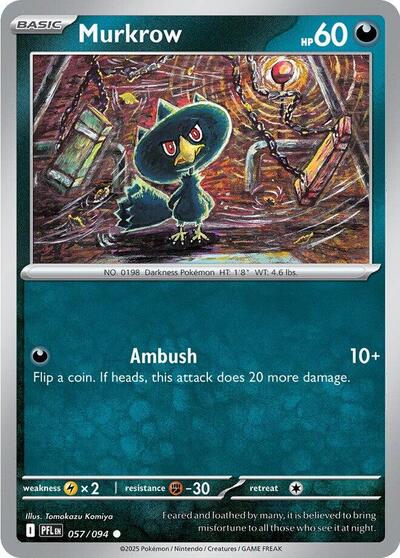 Murkrow, ME02: Phantasmal Flames