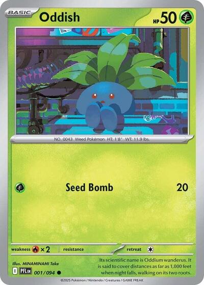 Oddish, ME02: Phantasmal Flames