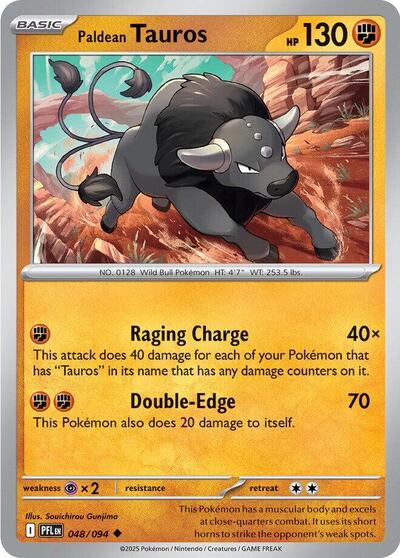 Paldean Tauros, ME02: Phantasmal Flames