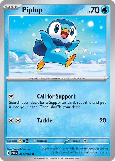 Piplup, ME02: Phantasmal Flames