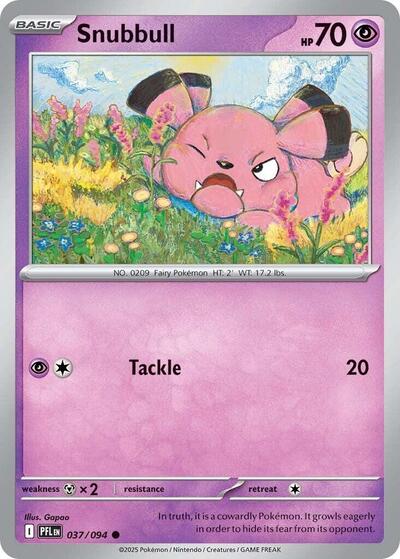 Snubbull, ME02: Phantasmal Flames