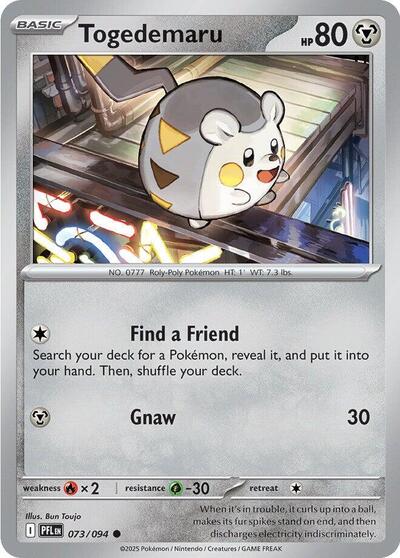 Togedemaru, ME02: Phantasmal Flames