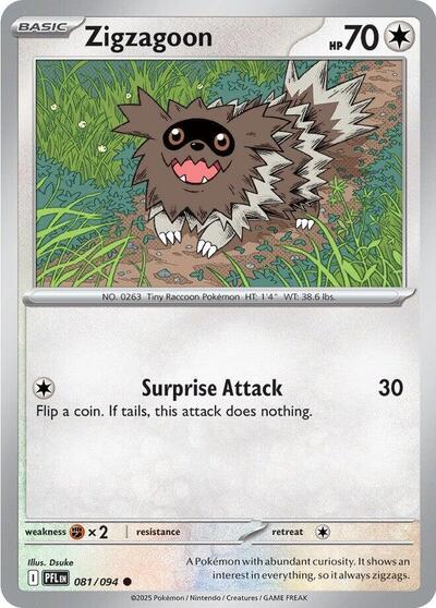 Zigzagoon, ME02: Phantasmal Flames