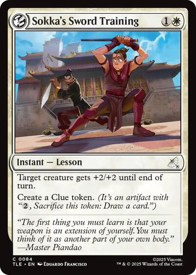 Sokka's Sword Training, Avatar: The Last Airbender: Eternal-Legal