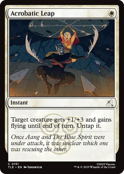 Acrobatic Leap, Avatar: The Last Airbender: Eternal-Legal