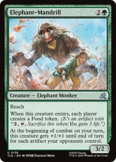Elephant-Mandrill, Avatar: The Last Airbender: Eternal-Legal