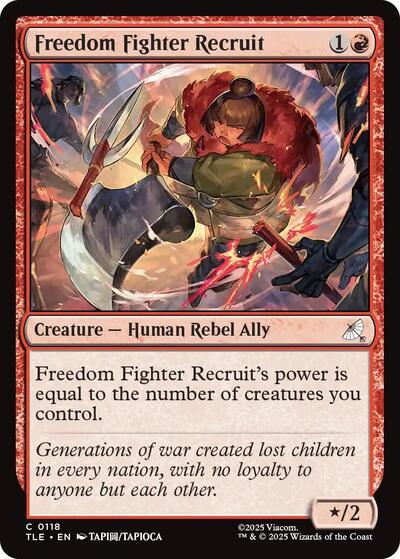 Freedom Fighter Recruit, Avatar: The Last Airbender: Eternal-Legal