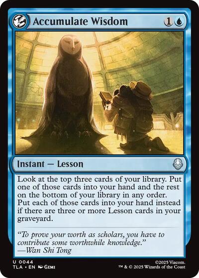 Accumulate Wisdom, Avatar: The Last Airbender