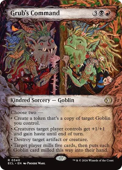 Grub's Command (Showcase), Lorwyn Eclipsed