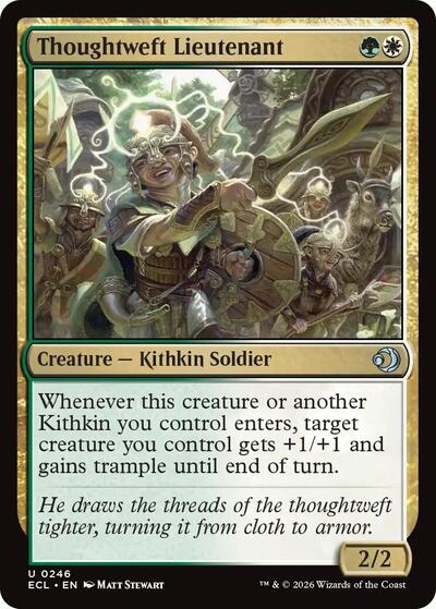 Thoughtweft Lieutenant, Lorwyn Eclipsed