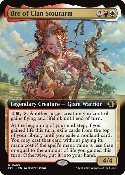 Bre of Clan Stoutarm (Extended Art), Lorwyn Eclipsed