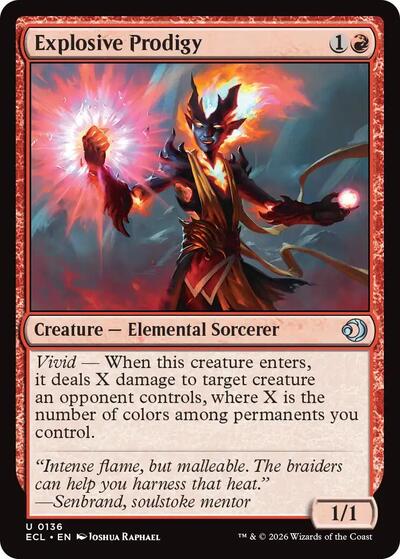 Explosive Prodigy, Lorwyn Eclipsed