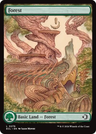 Forest (0278), Lorwyn Eclipsed