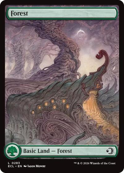 Forest (0283), Lorwyn Eclipsed