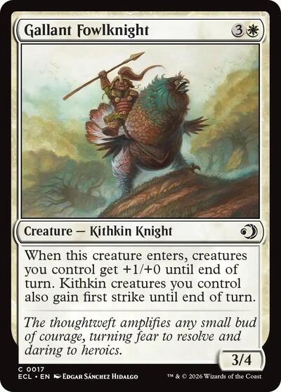 Gallant Fowlknight, Lorwyn Eclipsed