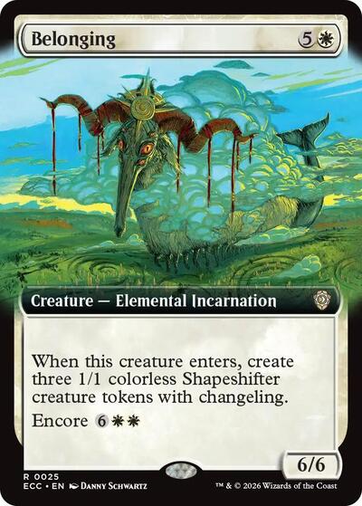 Belonging (Extended Art), Commander: Lorwyn Eclipsed