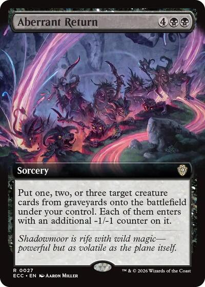 Aberrant Return (Extended Art), Commander: Lorwyn Eclipsed
