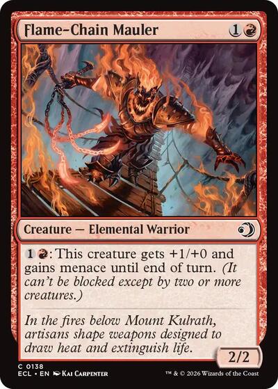 Flame-Chain Mauler, Lorwyn Eclipsed