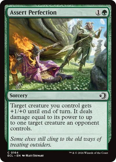 Assert Perfection, Lorwyn Eclipsed