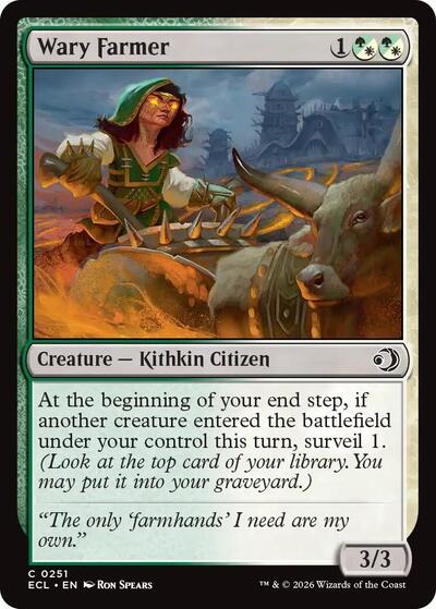 Wary Farmer, Lorwyn Eclipsed