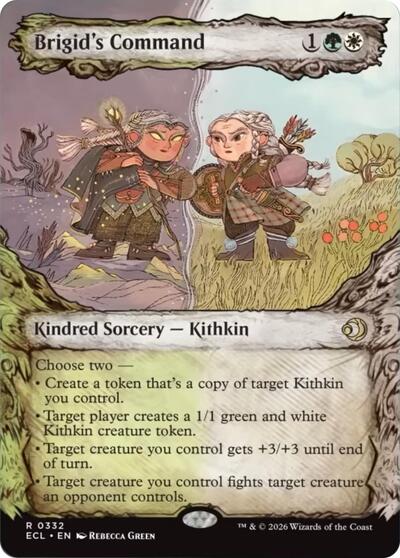 Brigid's Command (Showcase), Lorwyn Eclipsed