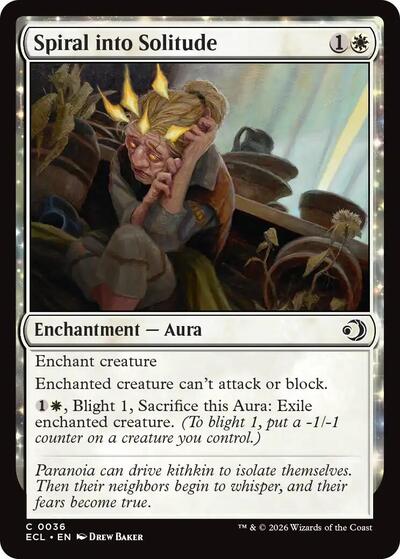 Spiral into Solitude, Lorwyn Eclipsed
