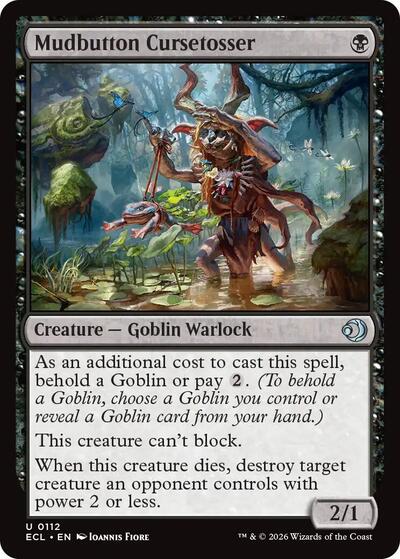 Mudbutton Cursetosser, Lorwyn Eclipsed