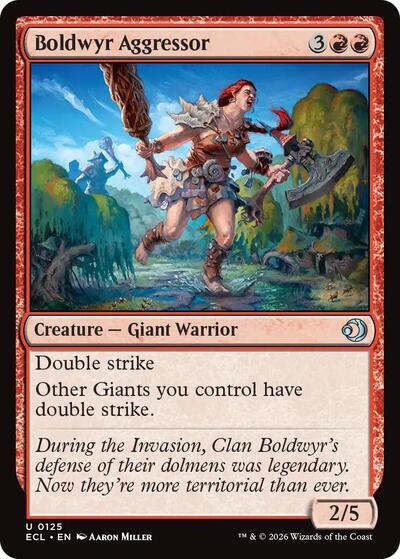 Boldwyr Aggressor, Lorwyn Eclipsed