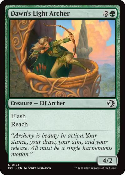 Dawn's Light Archer, Lorwyn Eclipsed