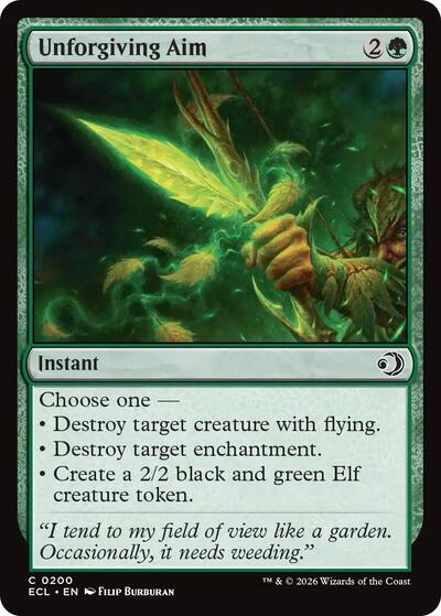 Unforgiving Aim, Lorwyn Eclipsed