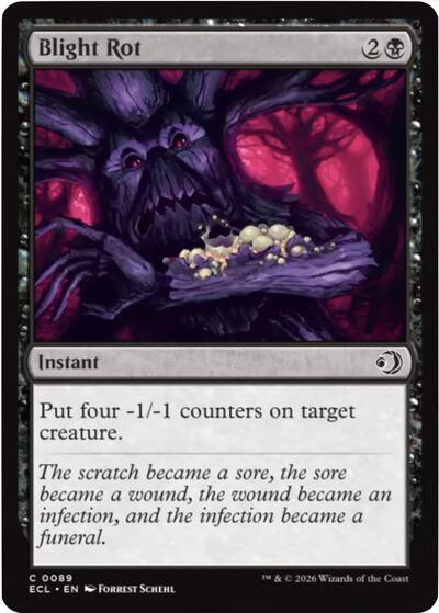Blight Rot, Lorwyn Eclipsed