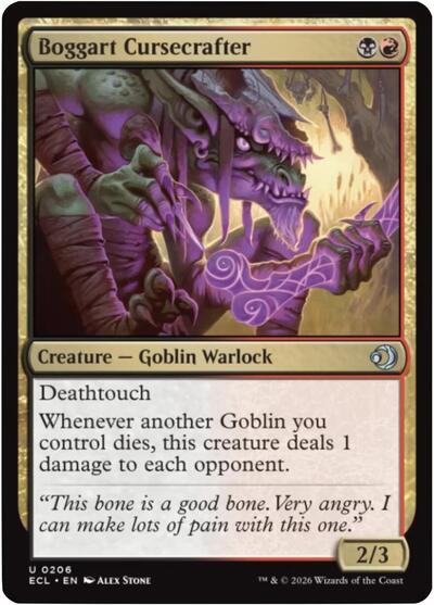 Boggart Cursecrafter, Lorwyn Eclipsed