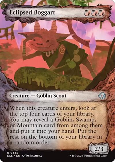 Eclipsed Boggart (Showcase), Lorwyn Eclipsed