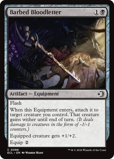 Barbed Bloodletter, Lorwyn Eclipsed