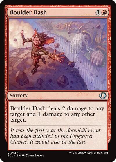 Boulder Dash, Lorwyn Eclipsed