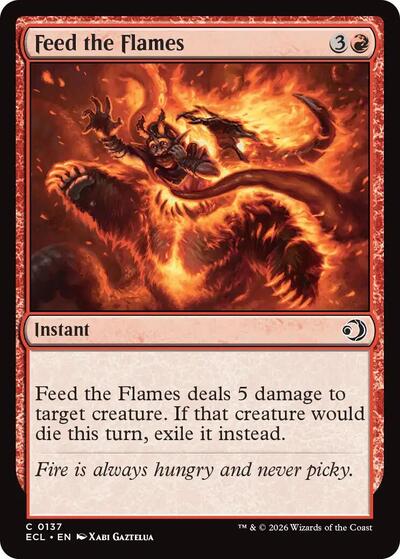 Feed the Flames, Lorwyn Eclipsed