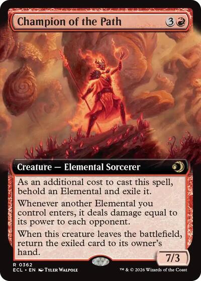 Champion of the Path (Extended Art), Lorwyn Eclipsed