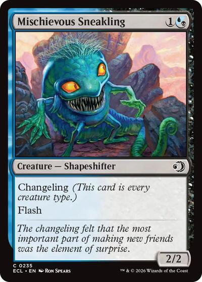 Mischievous Sneakling, Lorwyn Eclipsed