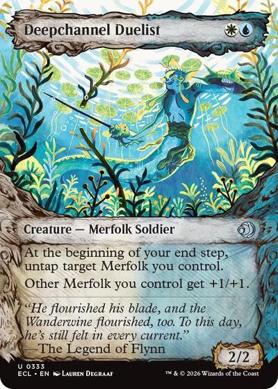 Deepchannel Duelist (Showcase), Lorwyn Eclipsed