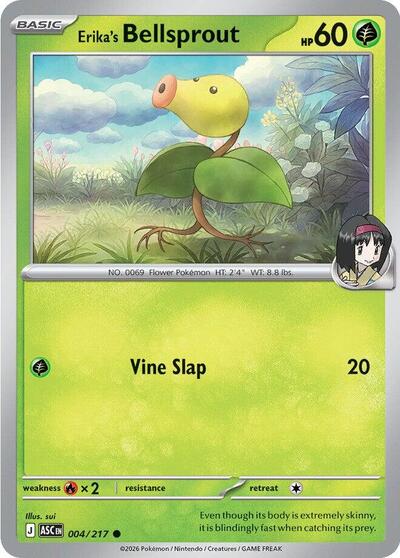 Erika's Bellsprout, ME: Ascended Heroes