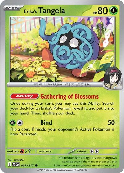 Erika's Tangela, ME: Ascended Heroes