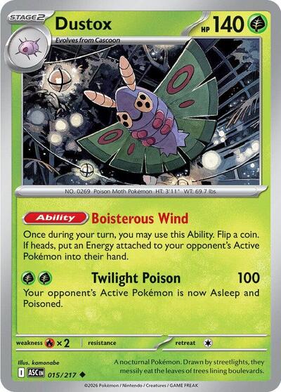 Dustox, ME: Ascended Heroes