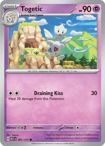Togetic, ME: Ascended Heroes