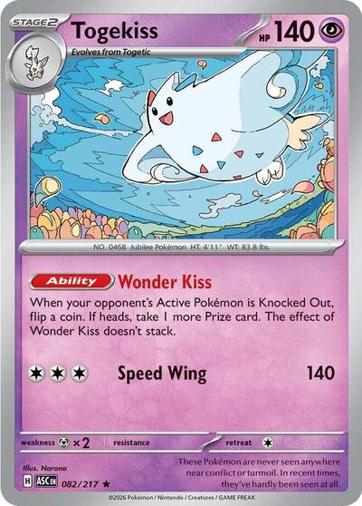 Togekiss, ME: Ascended Heroes